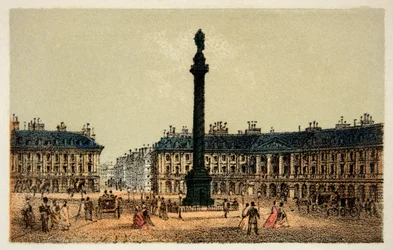 Paris 1874 : Place Vendôme