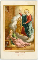 Image pieuse : Agathe de Sicile