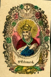 Image pieuse : Édouard le Martyr
