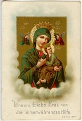 Image pieuse : Notre chère dame du Perpétuel Secours