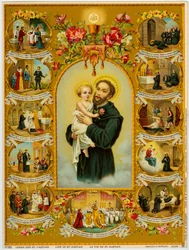 Image pieuse : Saint Gaétan, Gaetano dei Conti di Tiene, fondateur des Théatins