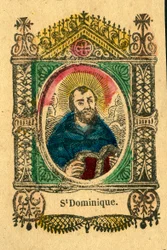 Image pieuse : Saint Dominique, fondateur de l