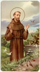 Image pieuse : Saint François d