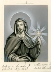 Image pieuse : La Vierge Marie (impression)