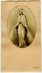 Image pieuse : La Vierge Marie