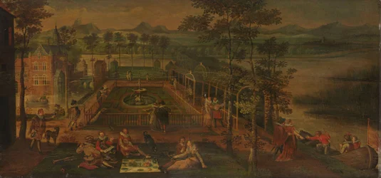 Jardin des plaisirs, vers 1590 (huile sur panneau)