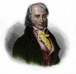 Portrait de Benjamin Constant (1767 - 1830), noble, penseur, écrivain et homme politique français d