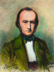 Portrait de Claude Bernard (1813-1878) Médecin et Physiologiste. Collection privée