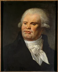 Portrait de Georges Danton (1759 - 1794) orateur et politicien