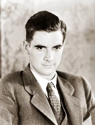 Portrait de Howard Robard Hughes en 1934. Producteur de films et industriel américain. 1905-1976