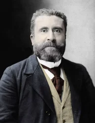 Portrait de Jean Jaurès (1859-1914) député socialiste français