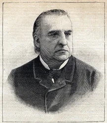 Portrait de Jean Martin Charcot (1825-1893), clinicien et neurologue. Gravure dans « Le Petit Parisien » du 27/08/1893