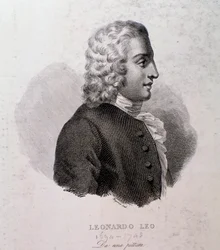 Portrait de Léo Léonard (gravure)