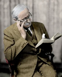 Portrait de Léon Blum (1872-1950), homme politique français vers 1940