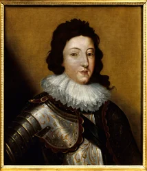 Portrait de Louis XIII. Peinture anonyme du 17ème siècle. Mention obligatoire : Reims, Musée des Beaux-Arts
