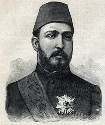 Portrait de Muhammad Tawfiq (ou Mohammed Tawfik)