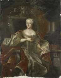 Portrait de la princesse Charlotte Amalie