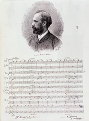 Portrait de Romualdo Marenco (gravure)