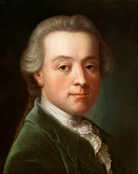 Portrait du compositeur Wolfgang Amadeus Mozart