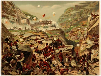 Première Guerre balkanique. La bataille de Tarabosh (Tarabosch, Monténégro)