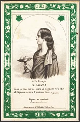 Représentation de Sainte Agathe