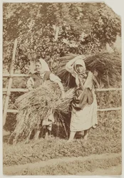 Paysannes russes, vers 1855
