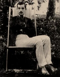 Sacha Tchorny - Portrait du poète Sasha Chorny (1880-1932)