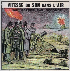 Énergie sonore : vitesse du son dans l