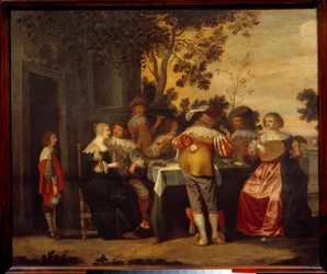 La scène galante