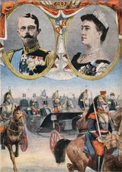 Les hôtes de France : le roi Gustave V (1858-1950) et la reine de Suède Victoria (Viktoria de Bade)