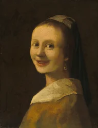 La fille souriante