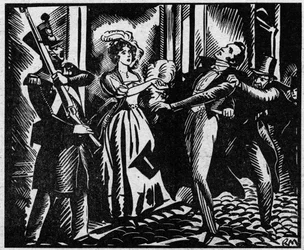 La mort du duc de Berry (1778-1820) le 13/02/1820 à l