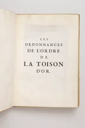 Les ordonnances de l