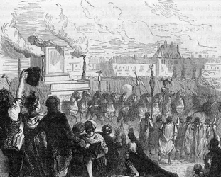 Translation des cendres de Voltaire au Panthéon le 11 juillet