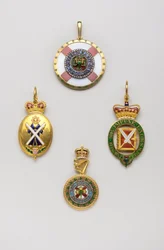 Ordre du Chardon - Insigne du héraut des armes écossaises, milieu du XVIIIe siècle