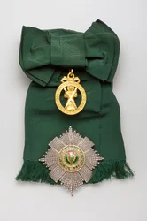 Ordre du Chardon - Insigne, modèle prescrit, fabriqué par John James Eddington (Londres)