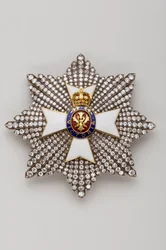 Ordre royal de Victoria: plaque de chevalier Grand-Croix - Fin XIXe siècle - Collection privée
