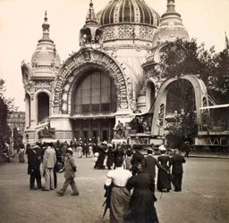 Exposition Universelle de 1900 à Paris : Palais de la Métallurgie