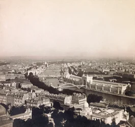 Exposition Universelle de 1900 à Paris : Vue panoramique - collection privée