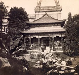 Exposition universelle de 1900 à Paris : Le pavillon de la Chine