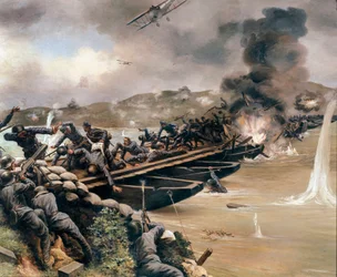 Première Guerre mondiale : bataille du Piave ou bataille du Solstice ou bataille de la mi-juin, en juin 1918