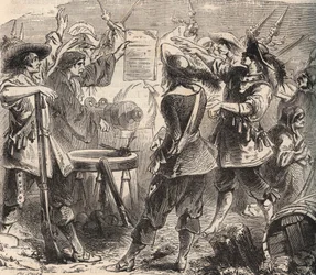 Guerre de Trente Ans: le siège de Saint-Jean-de-Losne le 2 novembre