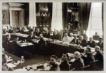 Deuxième conférence de la Table ronde - Mahatma Gandhi