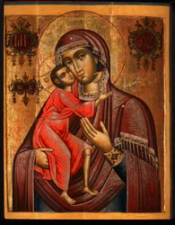 La Mère de Dieu Feodorovskaya, 17ème siècle