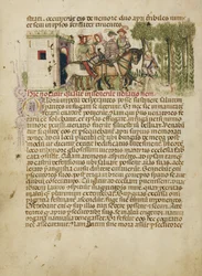 Aimo et Vermondo en route pour la chasse
