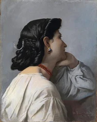 "Iphigénie" tête de femme