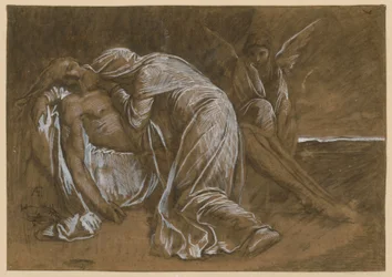 Femmes en lamentation. Étude pour une Pietà
