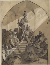 Motif du Chant des Nibelungen