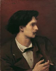 Autoportrait avec cigarette