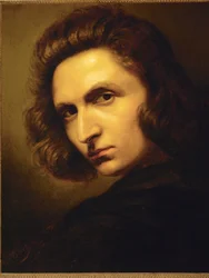 Autoportrait (huile sur toile)